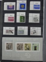 BRD Bund mit Ecken und Formnummern im Einsteck-Album #AAB40