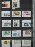 BRD Bund mit Ecken und Formnummern im Einsteck-Album #AAB40