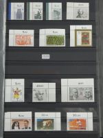 BRD Bund mit Ecken und Formnummern im Einsteck-Album #AAB40