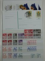 BRD Bund teils mit Ecken, Formnummern, KBWZs im Einsteck-Album #AAB43
