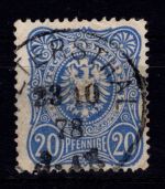 Deutsches Reich 34 b gestempelt geprüft Wiegand BPP #DIU01
