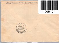 DDR 504-509 auf Brief als Einschreiben #DJH10