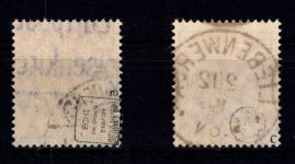 Deutsches Reich 105 a/c gestempelt geprüft Infla Berlin #DIV29