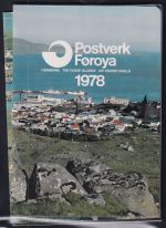 Färöer Jahresmappen 1978-1981,1983 komplett postfrisch #DHT42