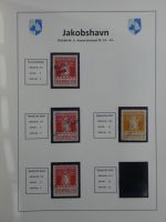 Grönland Avane Stempel, District 5 Godhaven auf Steckseiten #AAB69