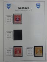 Grönland Avane Stempel, District 3 Jacobshaven auf Steckseiten #AAB70