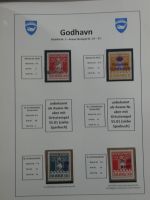 Grönland Avane Stempel, District 3 Jacobshaven auf Steckseiten #AAB70