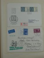 Finnland schöne Sammlung ab Zungenmarken im 2 Alben #AAB74