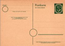 BRD Bund P 14 FA als Ganzsache ungebraucht #DJM14