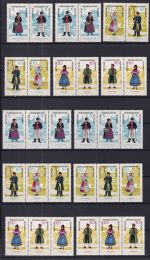 DDR 1074-1079 postfrisch alle Zusammendrucke #DJN09