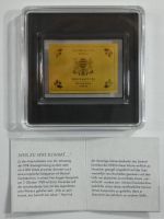 Tschad 5000 Francs CFA, Münzbarren 999er Gold 1/200 oz, Die Wende #EAA10