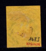 Preußen 4 gestempelt N4 1673 "Wongrowitz", tiefst signiert Kastaun #DJY45