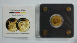 Tschad 3000 Francs CFA, 999er Gold 1/500 oz, Mauerfall, mit Zertifikat #EAA19