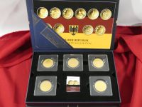 Partie 10x Münzen Motiv Weimar Republik je 999er Gold 1/200 oz,siehe Text #EAA53