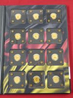 Partie von 12x Tschad 3000 Francs CFA, je 999er Gold 1/500 oz, siehe Text #EAA55