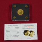 Tschad 3000 Francs CFA, 999er Gold 1/500 oz, Thüringen, mit Zertifikat #EAA57