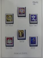 Polen 1982-1986 **+gest. fast komplett im Leuchtturm Binder #AAC23