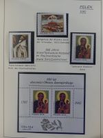Polen 1982-1986 **+gest. fast komplett im Leuchtturm Binder #AAC23