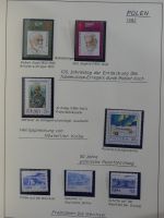 Polen 1982-1986 **+gest. fast komplett im Leuchtturm Binder #AAC23