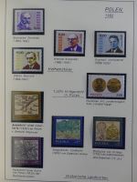 Polen 1982-1986 **+gest. fast komplett im Leuchtturm Binder #AAC23