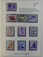 Polen 1982-1986 **+gest. fast komplett im Leuchtturm Binder #AAC23