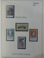 Polen 1982-1986 **+gest. fast komplett im Leuchtturm Binder #AAC23