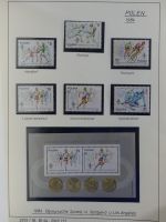 Polen 1982-1986 **+gest. fast komplett im Leuchtturm Binder #AAC23