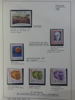 Polen 1982-1986 **+gest. fast komplett im Leuchtturm Binder #AAC23
