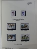 Polen 1982-1986 **+gest. fast komplett im Leuchtturm Binder #AAC23