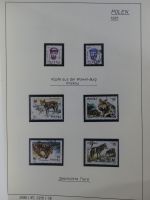 Polen 1982-1986 **+gest. fast komplett im Leuchtturm Binder #AAC23