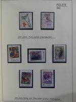Polen 1982-1986 **+gest. fast komplett im Leuchtturm Binder #AAC23