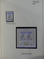 Polen 1982-1986 **+gest. fast komplett im Leuchtturm Binder #AAC23