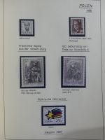 Polen 1982-1986 **+gest. fast komplett im Leuchtturm Binder #AAC23