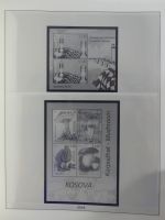 Kosovo Lindner Vordruck 2000-2017 (leer) im Leuchtturm Binder #AAC24