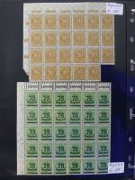 Deutschland Allgemein Markenheftchen, Bögen usw. im Pro Collect Binder #AAC28