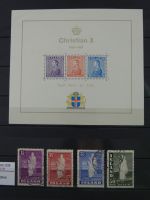 Island gute Sammlung ab Klassik - 20016 im 2 Einsteck-Alben und Mappe #AAC38
