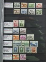 Island gute Sammlung ab Klassik - 20016 im 2 Einsteck-Alben und Mappe #AAC38
