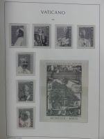 Vatikan Leuchtturm-Vordruck 2009-2021 im Binder #AAC39