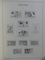 Vatikan Leuchtturm-Vordruck 2009-2021 im Binder #AAC39