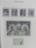 Vatikan Leuchtturm-Vordruck 2009-2021 im Binder #AAC39