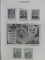 Vatikan Leuchtturm-Vordruck 2009-2021 im Binder #AAC39