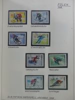 Polen 1968-1971 mit kleinen Lücken **/gest im Binder #AAC40