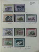 Polen 1968-1971 mit kleinen Lücken **/gest im Binder #AAC40