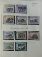 Polen 1968-1971 mit kleinen Lücken **/gest im Binder #AAC40