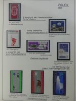 Polen 1968-1971 mit kleinen Lücken **/gest im Binder #AAC40