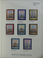 Polen 1968-1971 mit kleinen Lücken **/gest im Binder #AAC40