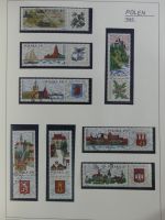 Polen 1968-1971 mit kleinen Lücken **/gest im Binder #AAC40