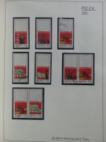 Polen 1968-1971 mit kleinen Lücken **/gest im Binder #AAC40