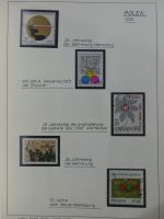 Polen 1968-1971 mit kleinen Lücken **/gest im Binder #AAC40