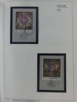 Polen 1968-1971 mit kleinen Lücken **/gest im Binder #AAC40